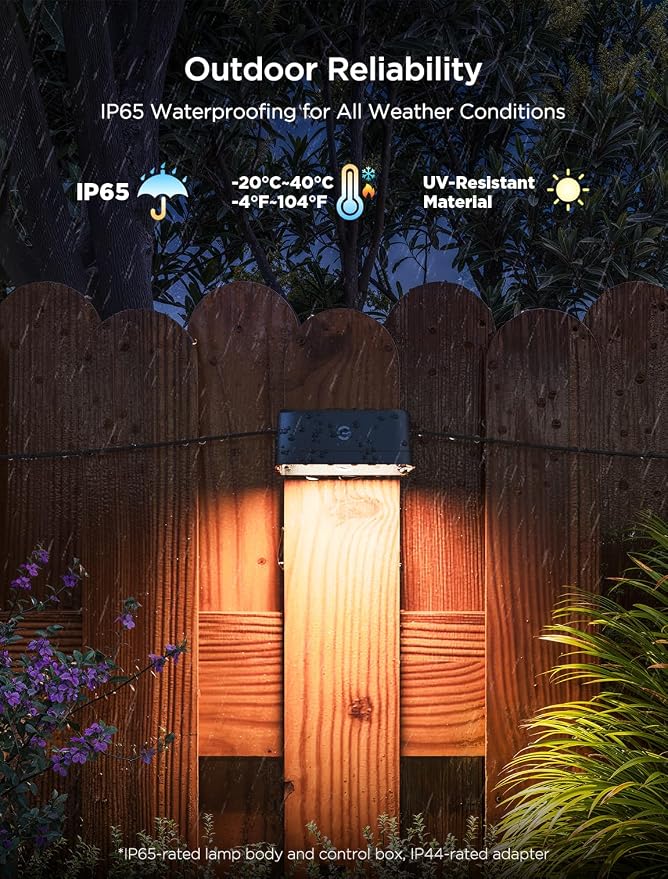 Govee Outdoor Deck Lights, Smart WiFi Outdoor Lights Work - Image 5