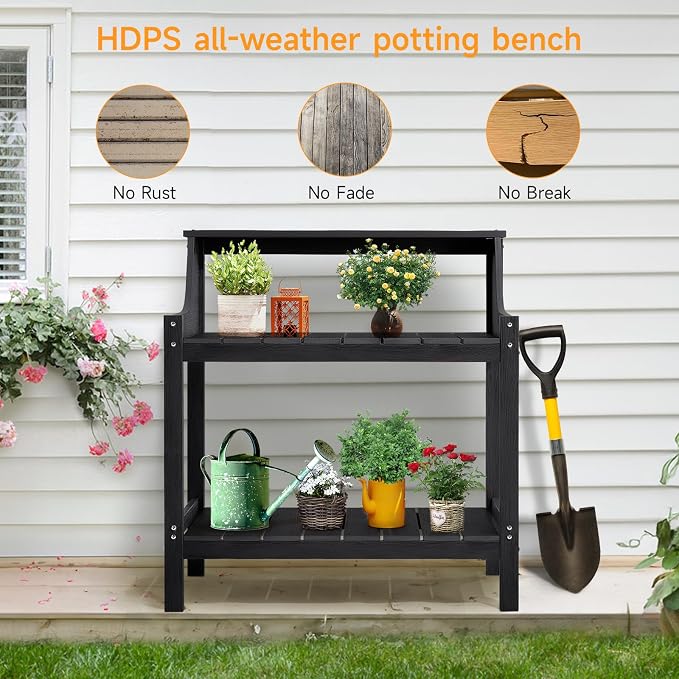 ONBRILL Potting Bench, HDPS Potting Bench - Image 4