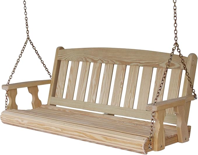 Amish Casual Heavy Duty 800 Lb Mission Treated Porch Swing by AmishCasual