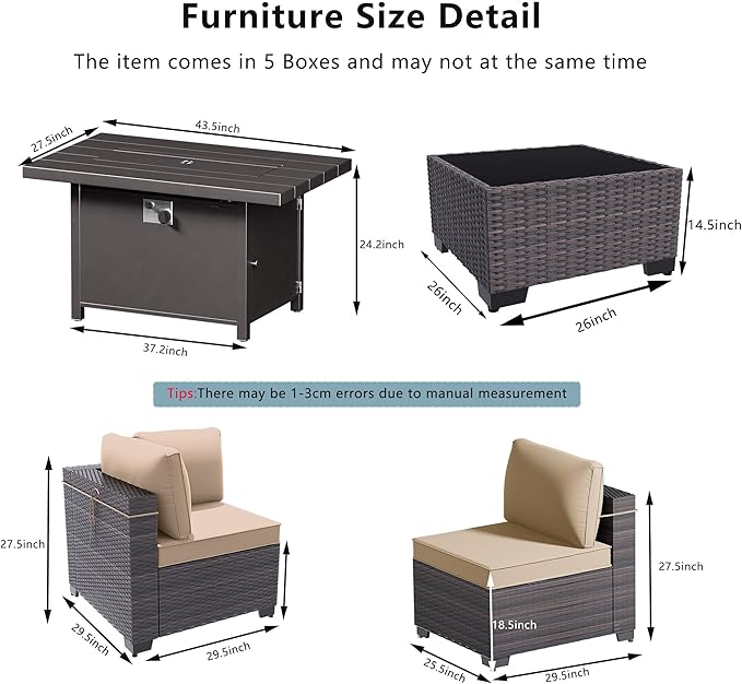 Outdoor Terrace Furniture Set - Image 2