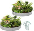 Galvanized Metal Planter Raised Garden Bed Kit by ZFHgarden
