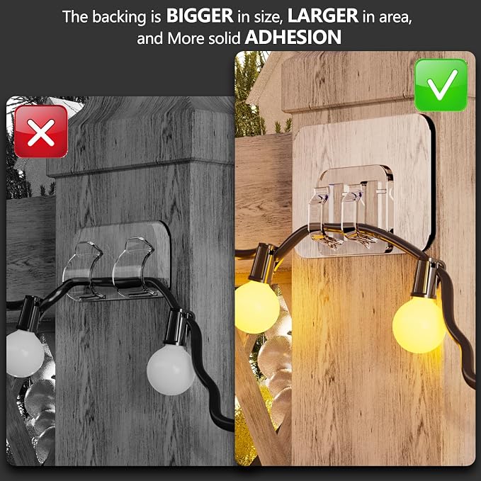 Hooks for Outdoor String Lights - Image 4