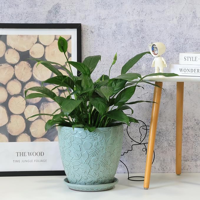 10 inch Plant Pots Ceramic Planter - Image 5
