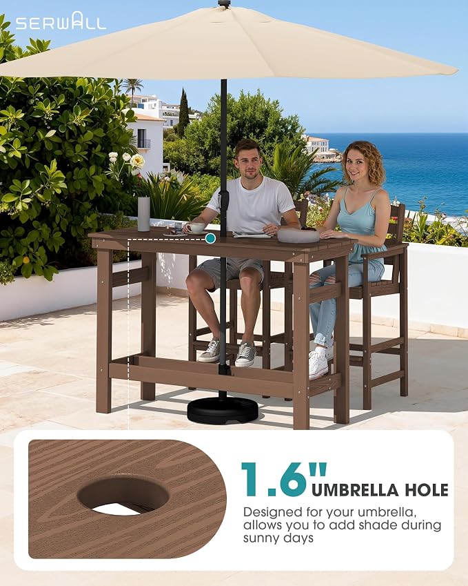SERWALL Outdoor Bar Set - Image 2