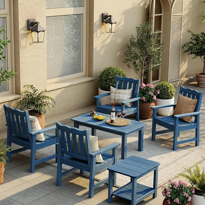 Stoog 3-Piece All-Weather Garden Chairs Set of 2 - Image 8