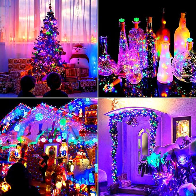 Brightever Solar String Lights, Solar Lights Outdoor Waterproof - Image 6