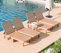 WACASA Outdoor Chaise Lounge Chairs Set of 4, Oversized Lounge Chairs by WACASA