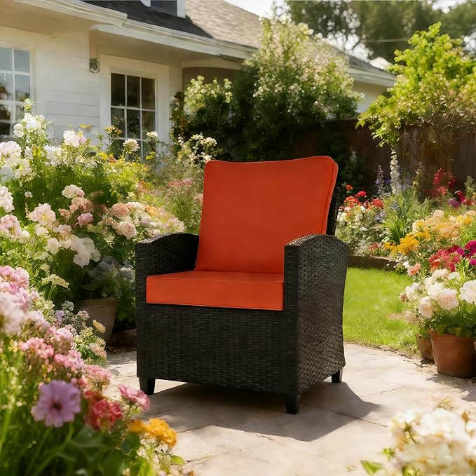 Goodgoods 24 x 28 Outdoor Patio Deep Seat Cushions 2-Pack, 1000+ Hours - Image 6