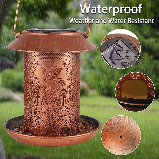 Bird Feeders for Outdoors Hummingbird Garden Decor Mothers Day Birthdays Gifts - Image 4