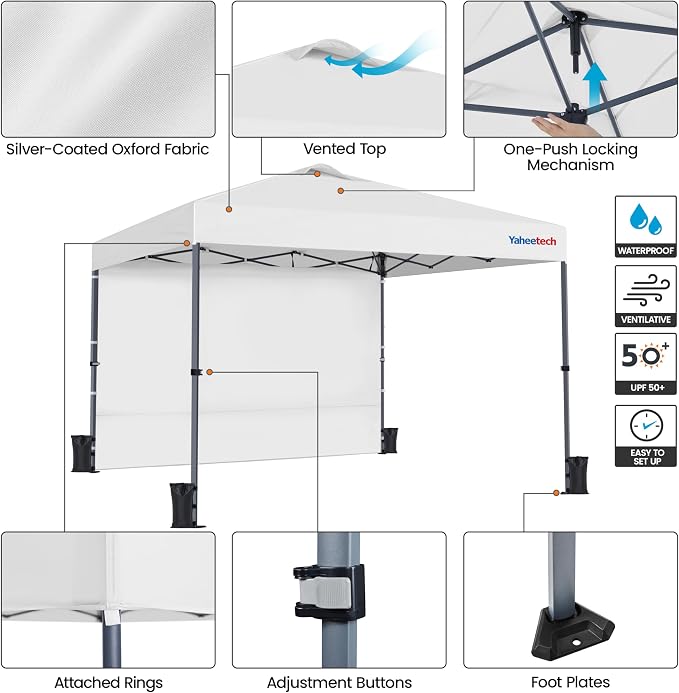 Yaheetech 10x10 FT Pop Up Canopy Tent - Image 5