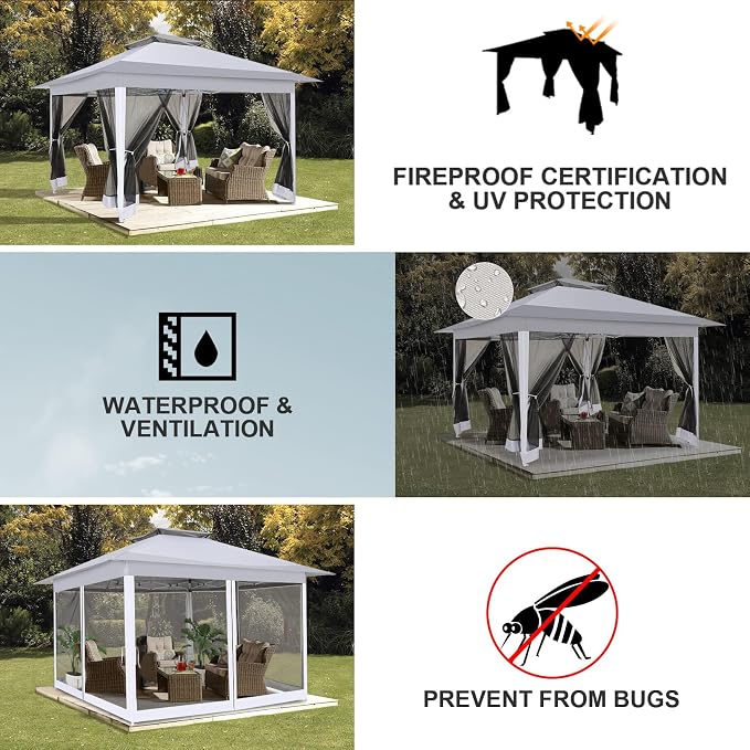 COBIZI 12x12 Pop up Gazebo on Clearance - Image 3