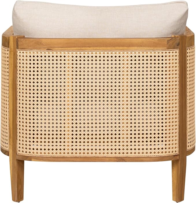 Christopher Knight Home Tilden Bohemian Acacia Wood Patio Accent Chairs - Image 10