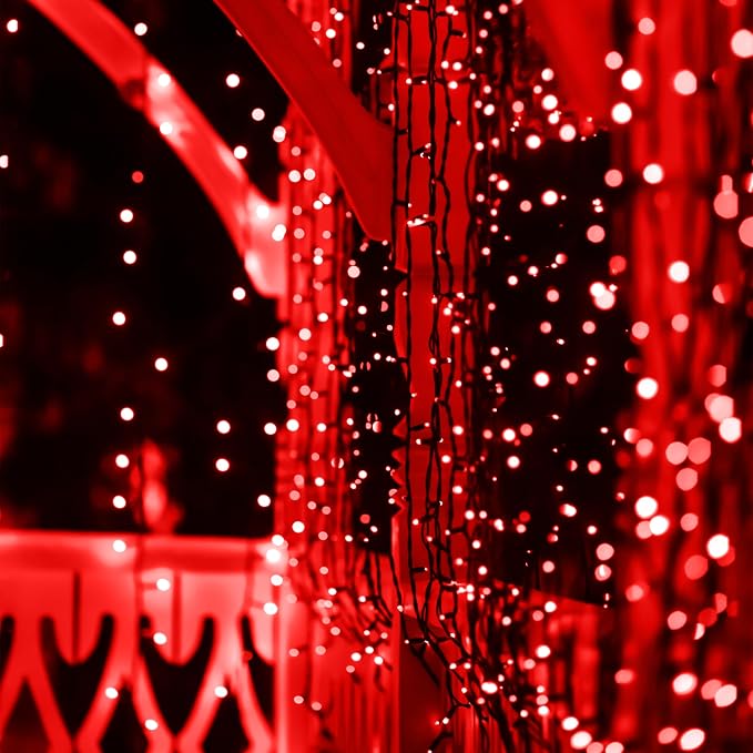 2 Pack Solar Christmas Lights Outdoor, 72FT 200 LED Solar String Lights - Image 2