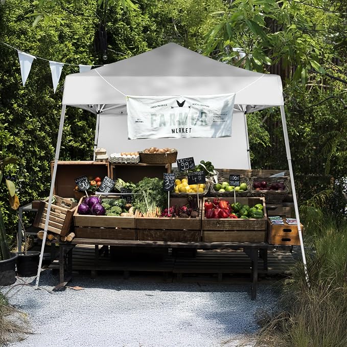 Outvita 6'x6' Pop Up Canopy Tent Commercial Instant Gazebo Tent, Waterproof & - Image 8