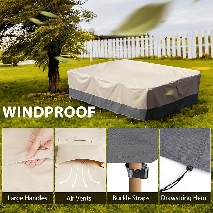 Patio Furniture Covers Waterproof Heavy Duty - Image 6