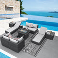 NICESOUL 9 Piece Patio Set by NICESOUL