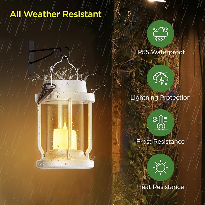 Solar Lantern Outdoor & Indoor Use – Hanging Solar Lights - Image 3