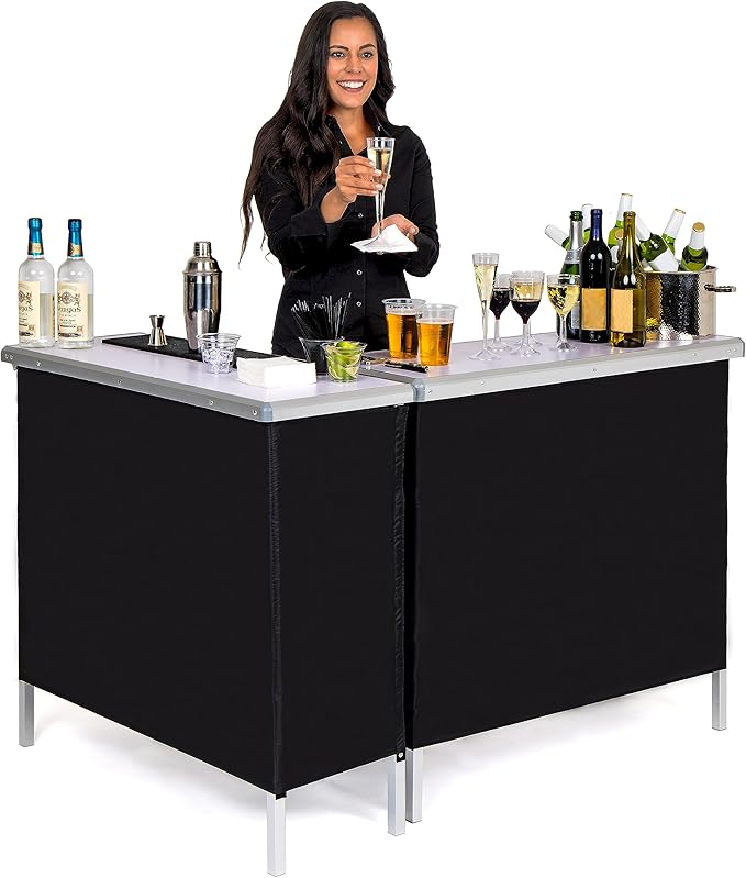 GoBar Portable Double Bar Table Set by GoBar