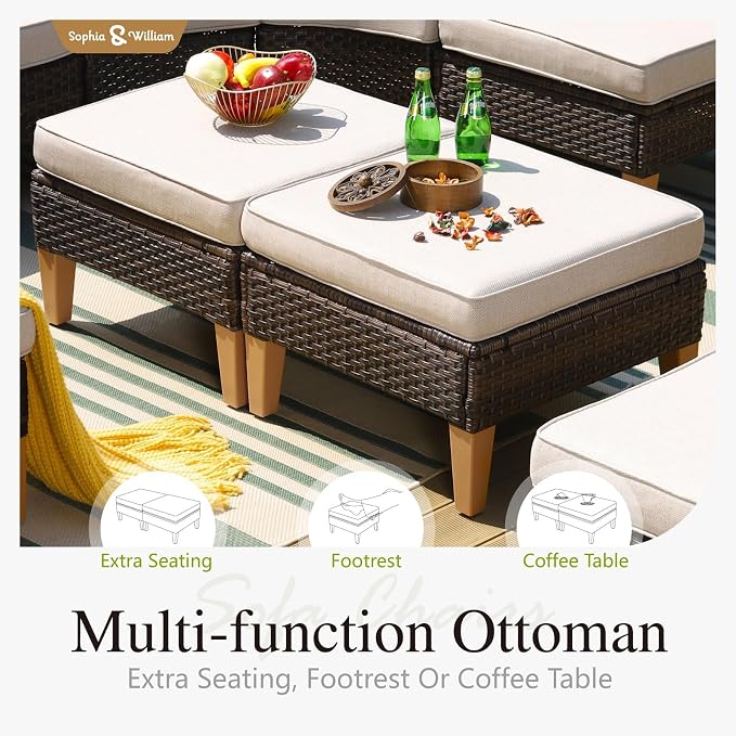 Sophia & William Patio Furniture Set - Image 6