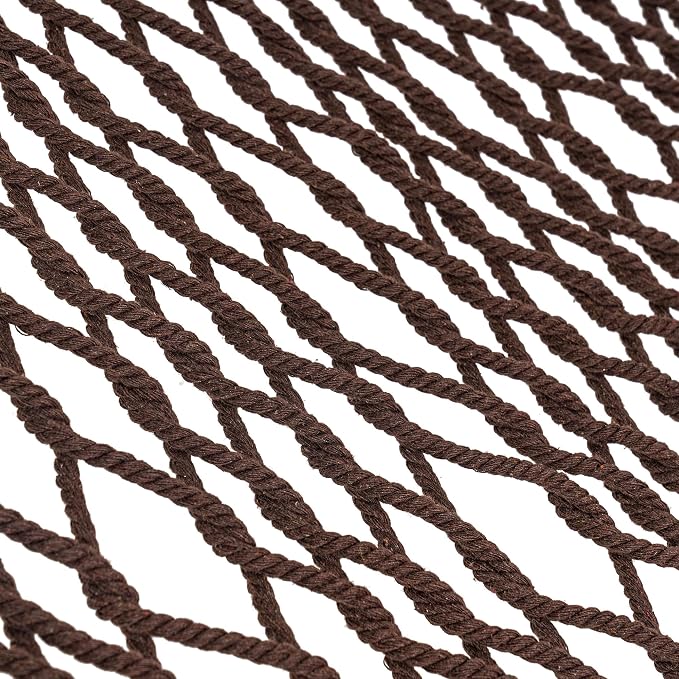 Lazy Daze Hammocks Double Rope Hammock, 2 Person Traditional Outdoor Hand Woven - Image 3