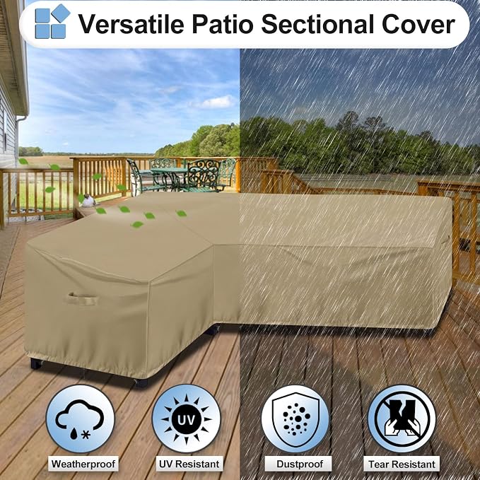OutdoorLines Waterproof Outdoor Patio Sectional Cover - Image 4