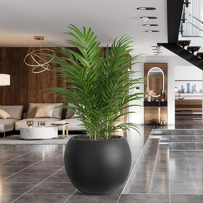17 H x 21" Dia Round Fiberstone Planter - Image 7
