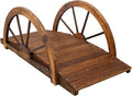3.3 FT Wooden Garden Bridge by Nanberone
