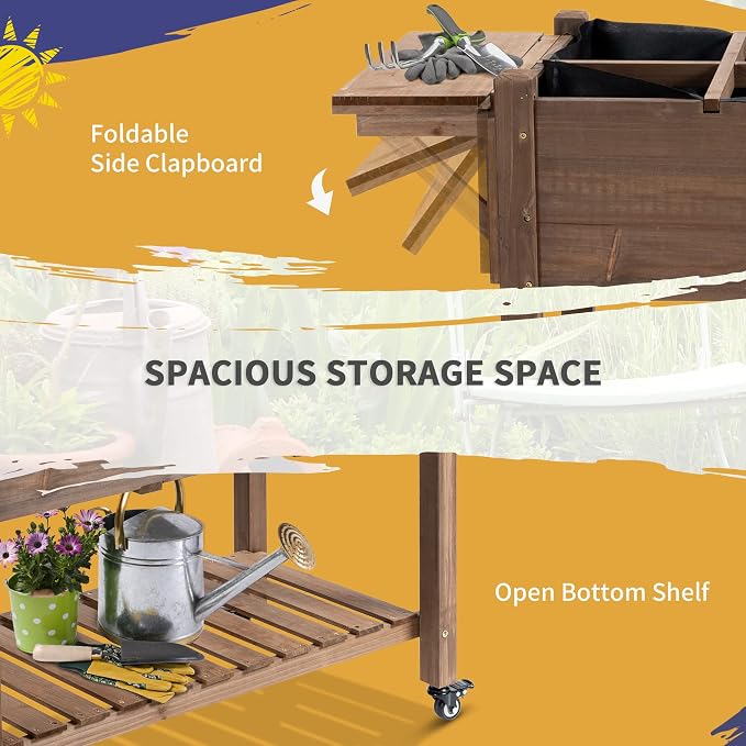 Outsunny Raised Garden Bed - Image 6