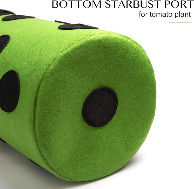 2 Pack Black and Green Upside Down Tomato & Herb Planter, Hanging Durable - Image 4