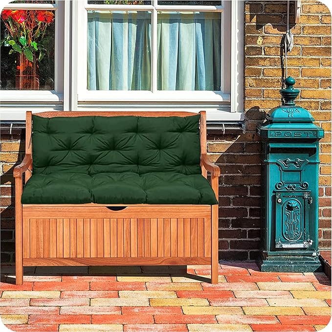 Swing Cushion Replacement Outdoor Porch Waterproof Bench Cushion 2-3 Seater - Image 4