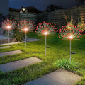 YOTOZU 4 PCS Solar Firework Light, Outdoor Solar Garden Decorative Lights 120 by YOTOZU