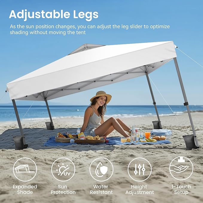 PHI VILLA 10x10 Pop Up Canopy Tent - Image 9