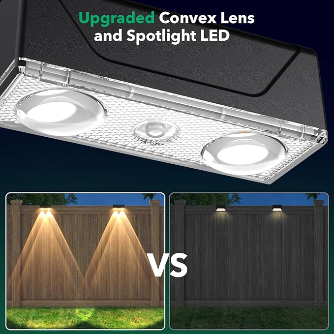 Solar Fence Lights Outdoor - Image 5
