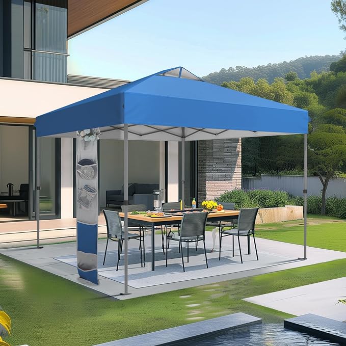 Sophia & William Canopy Tent Pop Up 10x10 ft One Person Push Set Up Tent - Image 8