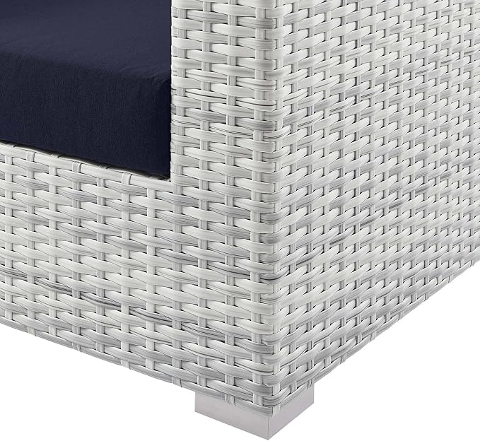 Modway EEI-4302-LGR-NAV Right-Arm Loveseat, Light Gray Navy - Image 6