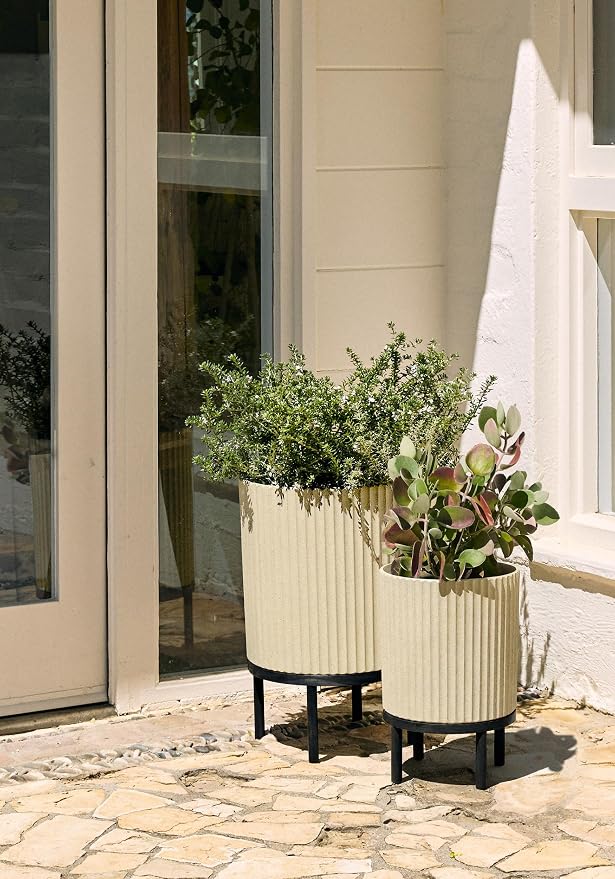 Veradek Demi Series Round Planter w/Stand - Image 4