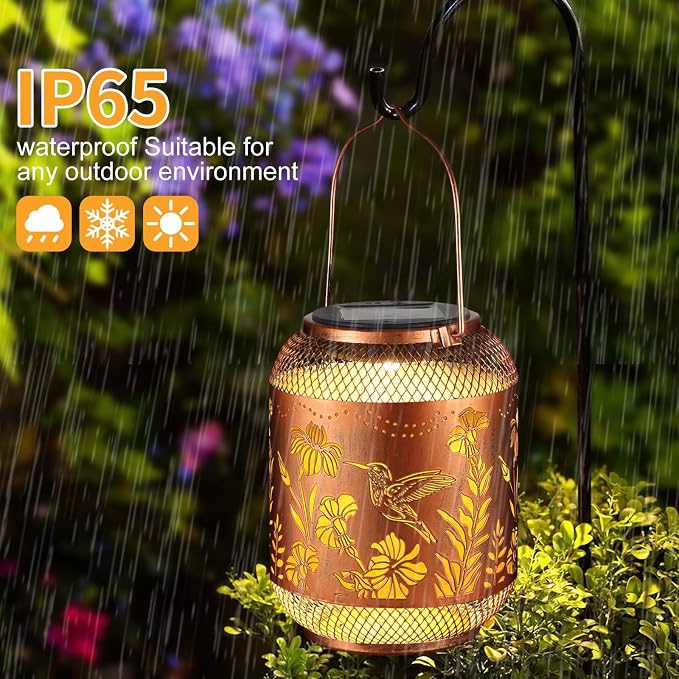 Solar Lanterns Outdoor Waterproof, Birthdays Gifts - Image 5