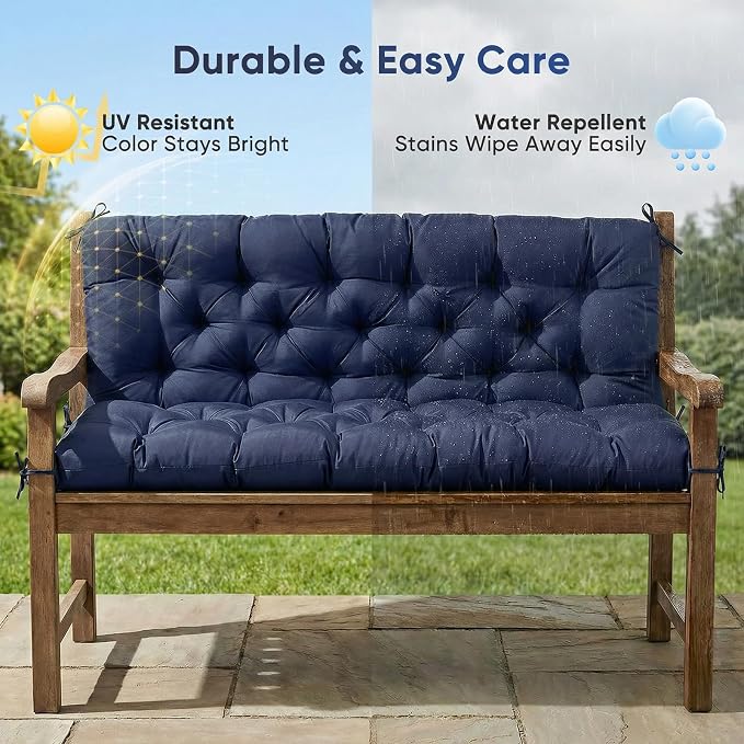 Porch Swing Cushions, Waterproof Swing Cushion - Image 5