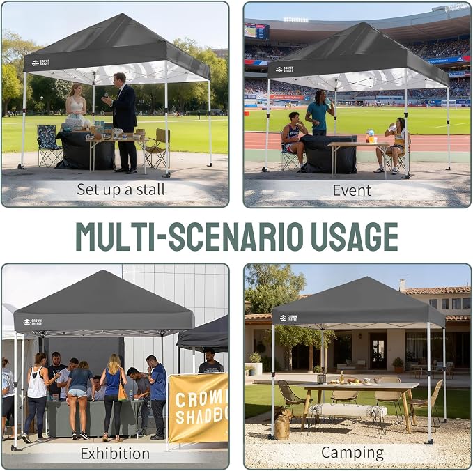 CROWN SHADES 10x10 Heavy Duty Canopy - Image 10