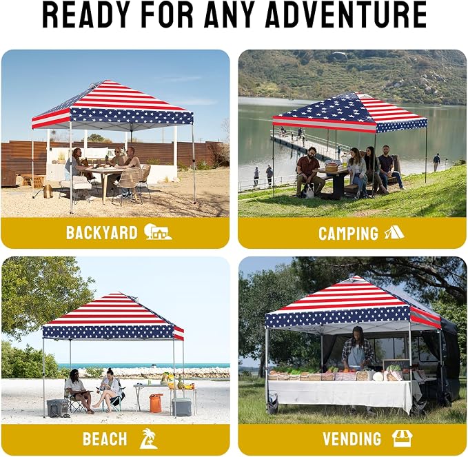 CROWN SHADES 10x10 Pop Up Canopy - Image 4