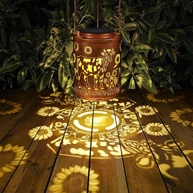 Solar Lanterns Garden Decor Birthday Gifts - Image 4