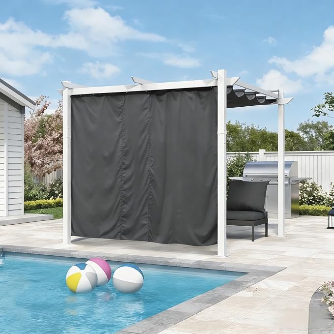 PURPLE LEAF Outdoor Retractable Pergola by Unknown