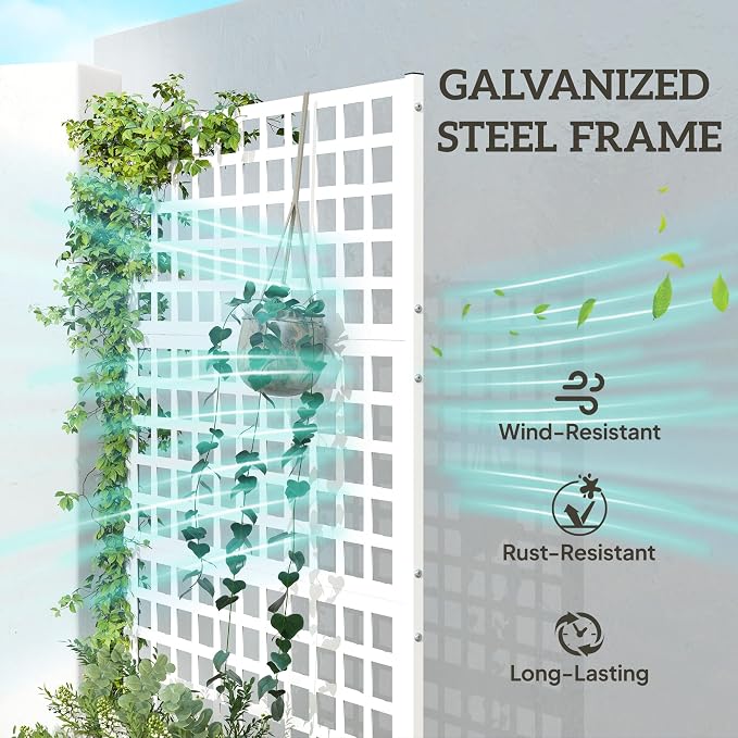 Outsunny Galvanized Raised Garden Bed - Image 3