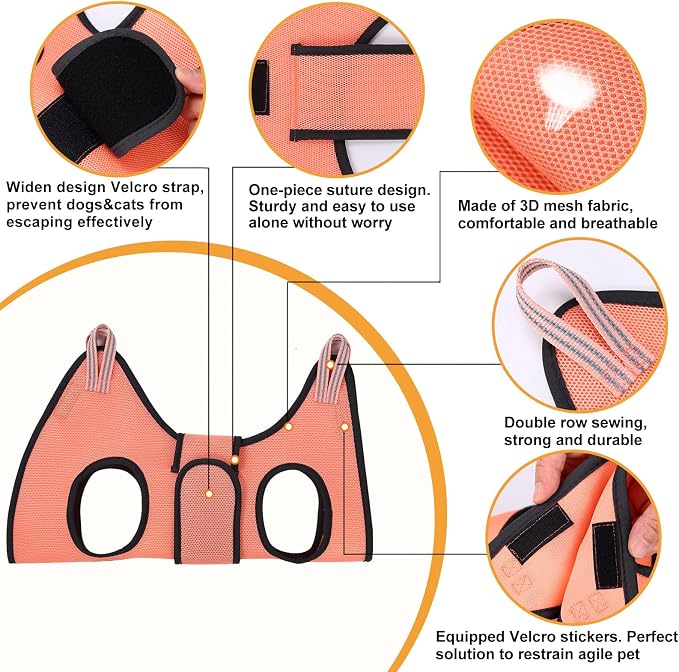 Dog Grooming Hammock, XXS Pet Grooming Harness - Image 5