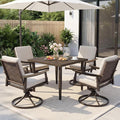 NATURAL EXPRESSIONS Outdoor Dining Set, Patio Table and Chairs Set by NaturalExpressions