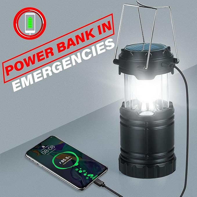 Solar Camping Lantern 4-Pack - Image 5