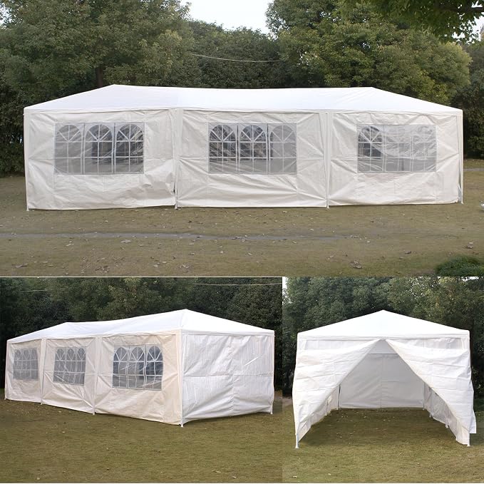 Smartxchoices 10' x 30' Outdoor Waterproof Gazebo Canopy Tent - Image 7
