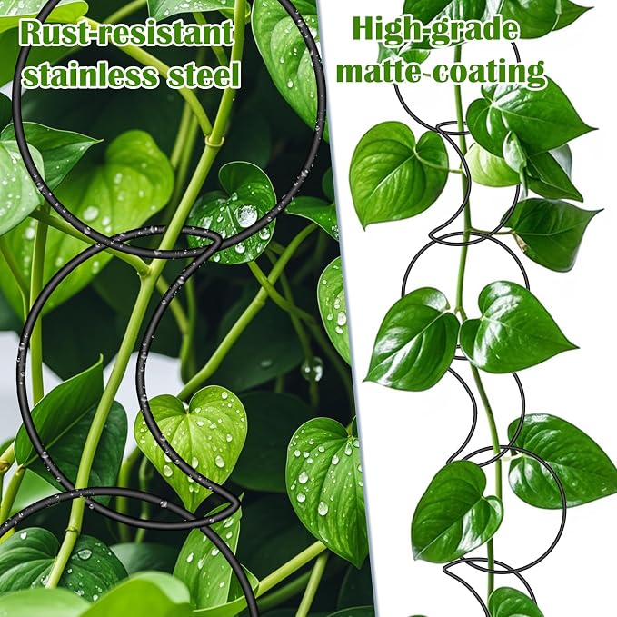18 Pcs Chain Trellis for Climbing Plants Indoor Outdoor, Wall Plant Vine - Image 3