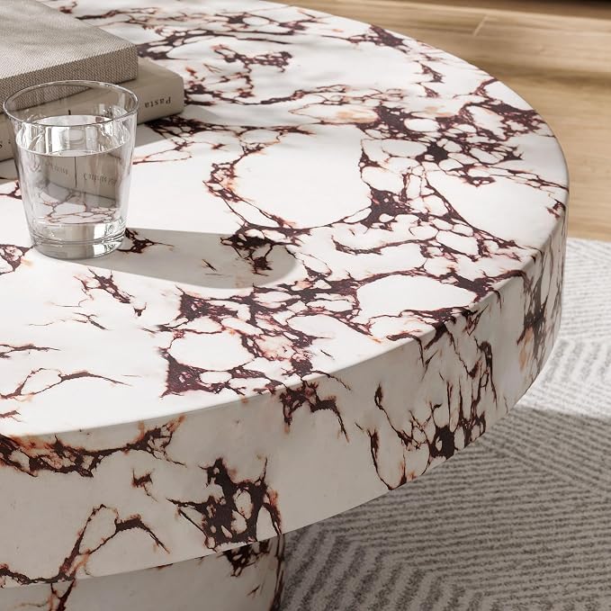 Modway Alora Round Concrete Coffee Table - Image 7