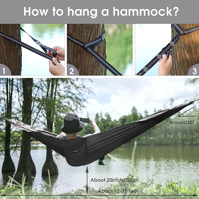 G4Free Large Camping Hammock - Image 7